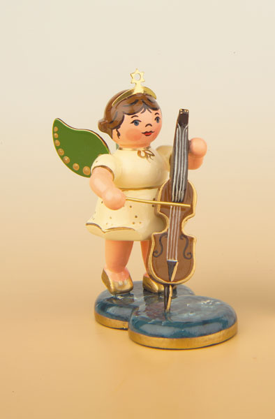 Engel mit Cello 6,5 cm Engel mit Cello 6,5 cm