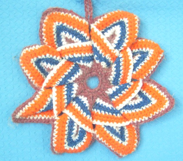 gedrehter Topflappen gedrehter Topflappen