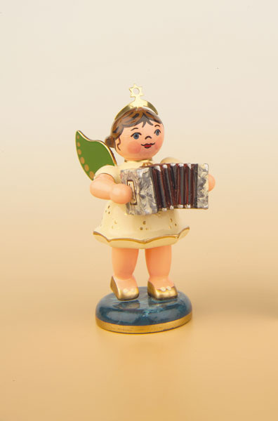 Engel mit Ziehharmonika 6,5 cm- vorrätig 1 Stück Engel mit Ziehharmonika 6,5 cm- vorrätig 1 Stück