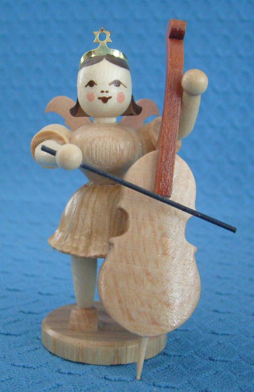 Engel stehend mit Violoncello Engel stehend mit Violoncello