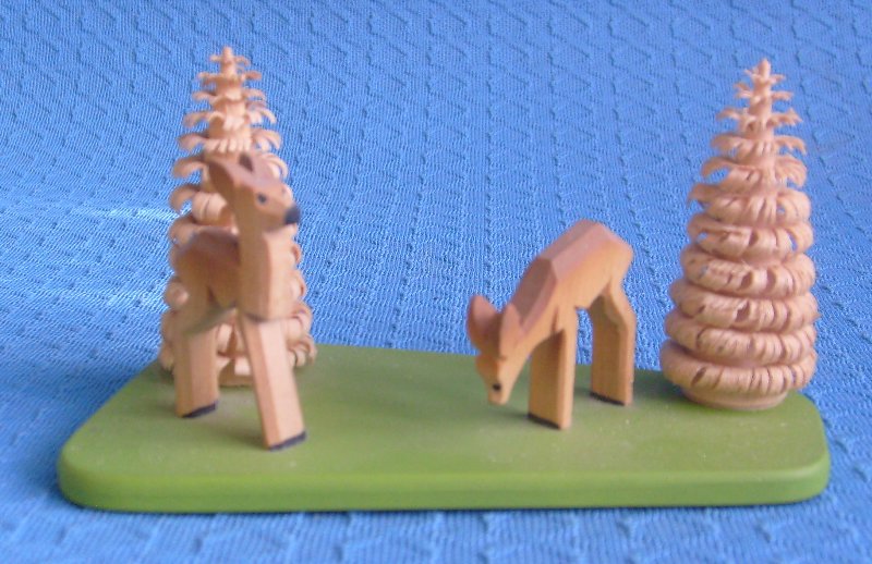 Rehgruppe auf Sockel Rehgruppe auf Sockel