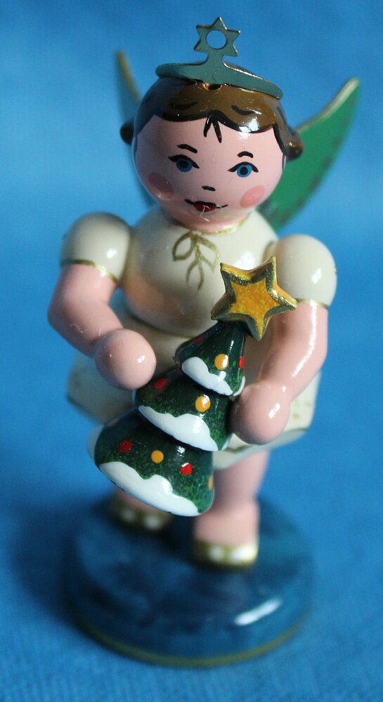 Engel mit Tannenbaum