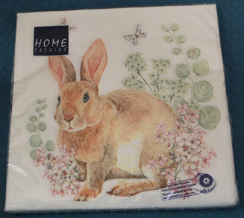 Serviette: Osterhase