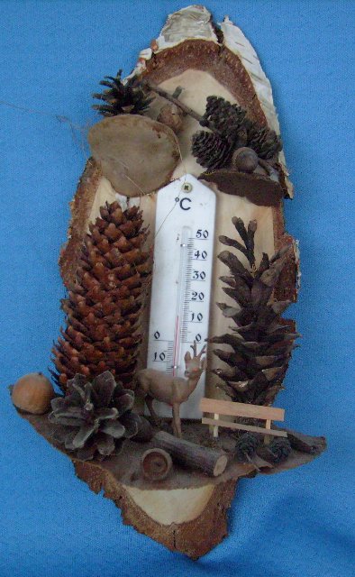 Zimmerthermometer Waldmotiv