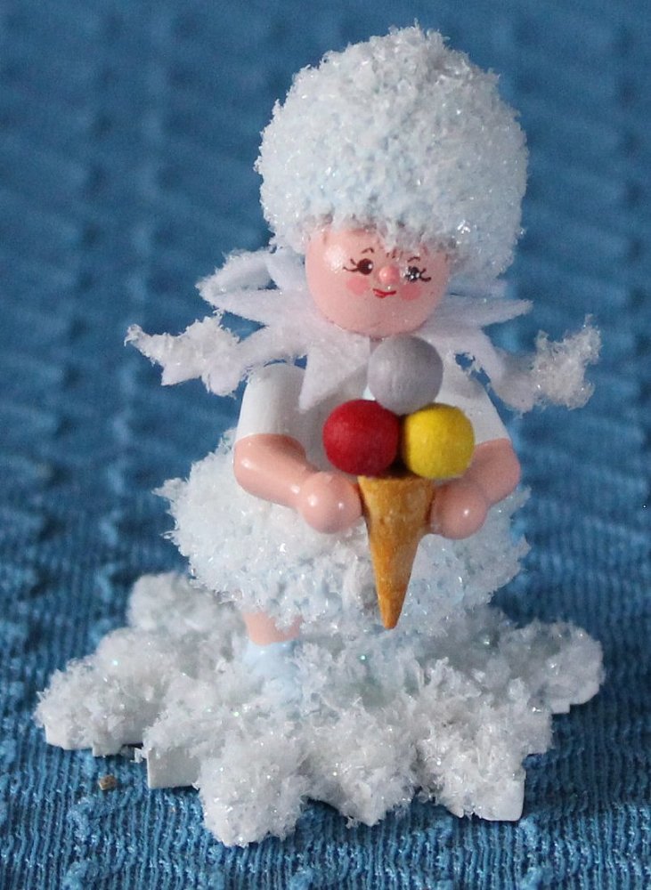 Schneeflöckchen mit Eis - vorrätig 2 Stück